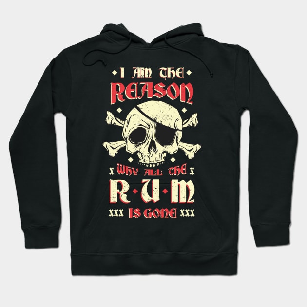 Why is the rum gone? ME Hoodie by Black Phoenix Designs